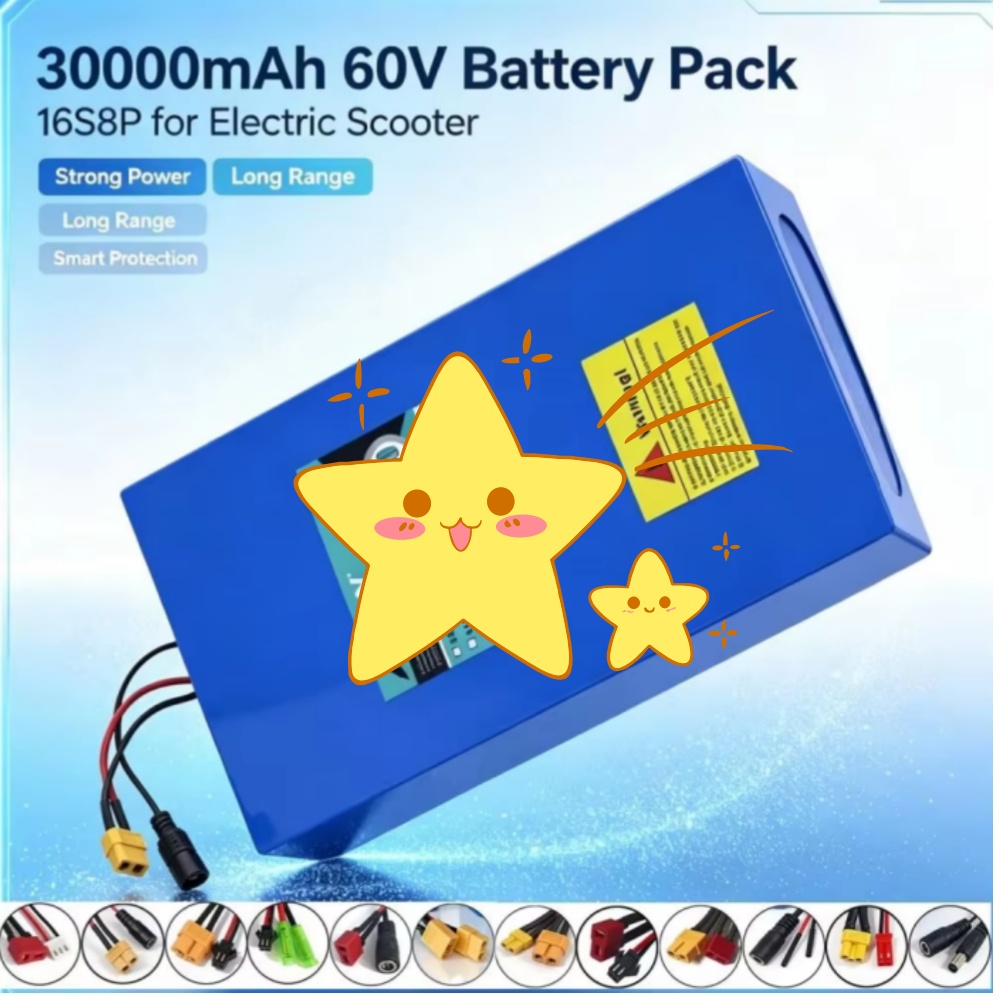 16S8P 1000W-3000W 60V 30Ah Hig - 60V 30Ah Electric Scooter Battery review and price