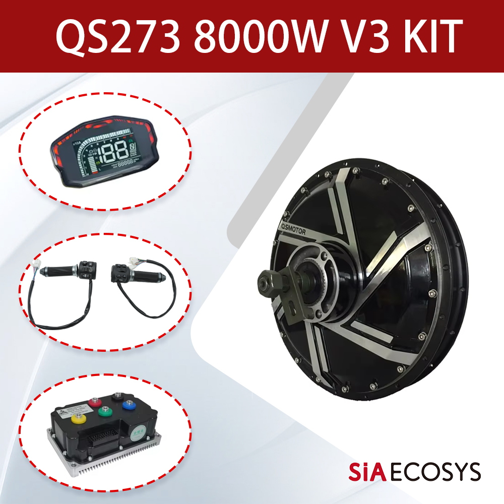 QSMOTOR QS273 V3 8000W 72V Hub - Qs273 Hub Motor 8000W 72V review and price