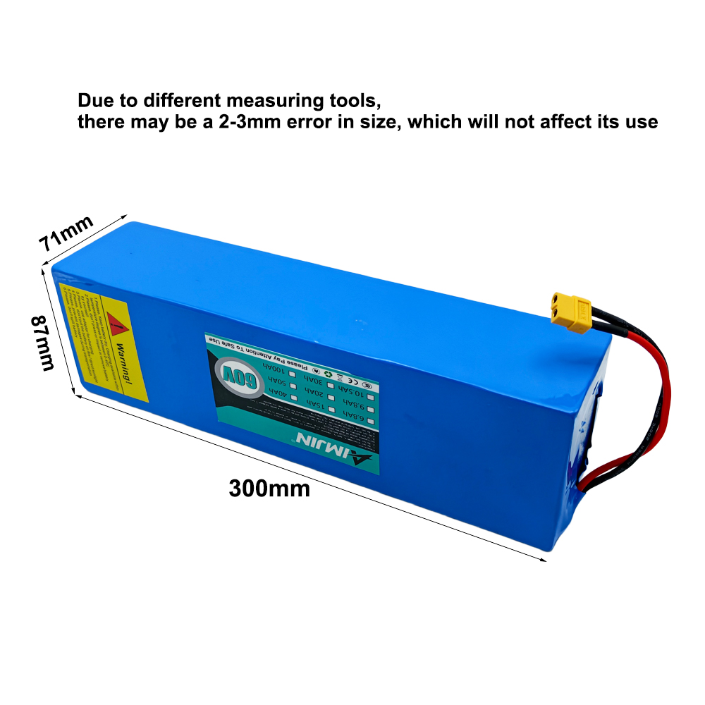 60V battery 15000mAH 18650 Lit - 60V 30Ah Electric Scooter Battery review and price
